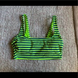 Target Striped Bathing Suit Top